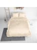 Sleeptime Mikrofaser-Bettwäsche-Set "Beauty Skin Care" in Creme