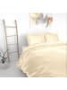 Sleeptime Mikrofaser-Bettwäsche-Set "Beauty Skin Care" in Creme