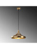ABERTO DESIGN Lampa wisząca w kolorze złotym - Ø 35 cm