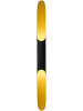 ABERTO DESIGN Lampa ścienna w kolorze złoto-czarnym - 10 x 100 cm