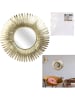 Rétro Chic Wandspiegel in Gold - Ø 55 cm