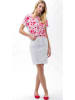 BRAX Shirt "Caelen" wit/rood