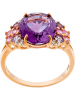 DIAMANTA Gouden ring "Filtre d'amour" met edelstenen