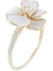 LA MAISON DE LA JOAILLERIE Złoty pierścionek "Orchidée" z diamentami