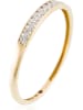 ATELIER DU DIAMANT Gouden ring "Romantic love" met diamanten