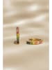 DIAMANTA Gouden creolen "Colorful love" met saffieren