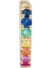 ATELIER DU DIAMANT Gold-Creolen "Colorful Love" mit Saphiren