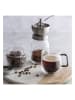 Kilner Kaffeemühle mit Glas in Silber - (H)21,5 cm