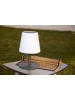 lumisky Solarna lampa LED "Standy" w kolorze biało-czarnym - wys. 25 cm