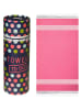 Towel to Go Strandtuch in Rosa - (L)180 x (B)100 cm