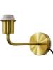 Deco Lorrie Wandlamp "Coude" goudkleurig - (H)10 cm