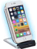 SmartCase Qi-Induktions-Ladestation in Schwarz/ Transparent