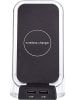 SmartCase Qi-Induktions-Ladestation in Schwarz/ Transparent