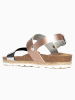 Sunbay Sandalen "Leila" in Silber/ Bronze