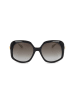 Jimmy Choo Damskie okulary przeciwsłoneczne w kolorze czarnym
