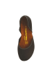 Comfortfusse Leder-Ballerinas in Schwarz
