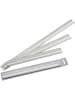 folia PAPER Aluminium liniaal zilverkleurig - 50 cm