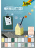 folia PAPER Blok arkuszy ozdobnych (20 szt.) "Minimalist" ze wzorem - 34 x 24 cm