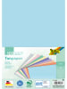 Folia Papier (100 szt.) "Pastels" w różnych kolorach - A4