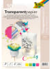 Folia Transparant papier "Candy" - 10 vellen - A4
