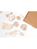 folia PAPER 590tlg. Kreativset "Wood mix" - ab 5 Jahren