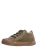 Naturino Leder-Sneakers in Khaki