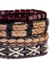 Bastille baobab Manchet-armband "Etienne Macel" bruin/beige