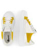 NoGRZ Skórzane sneakersy "B.Lafon" w kolorze białym