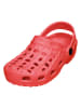 Playshoes Chodaki w kolorze czerwonym