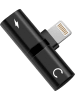 SmartCase Lightning-Audio-Adapter in Schwarz