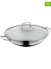 WMF 2tlg. Set: Edelstahl-Wok "Macao" - Ø 22 cm