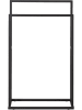 Sealskin Handdoekhouder "Carré" zwart - (B)48 x (H)78,5 x (D)24 cm
