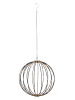 STAR Trading Decoratieve ledhanger "Mounty" zwart - Ø 40 cm