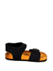 Moosefield Leder-Sandalen in Dunkelblau