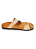 Moosefield Leder-Zehentrenner in Beige