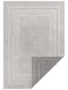 WHITE LABEL Indoor-/ Outdoor-Teppich in Grau/ Creme