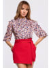 made of emotion Blouse wit/blauw/rood