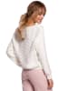 made of emotion Pullover in Creme
