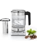 WMF Wasserkocher "KüchenMinis - Vario" in Silber/ Transparent - 1 l