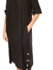 Joséfine Lniana sukienka "Hulis" w kolorze czarnym