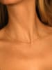 DIAMOND & CO Gouden ketting met sierelementen - (L)43 cm