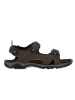 CMP Leder-Trekkingsandalen "Almaak" in Braun