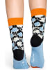 Happy Socks Skarpety (2 pary) "Andy Warhol Flower" w kolorze błękitnym ze wzorem