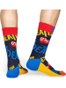 Happy Socks 2er-Set: Socken "Beatles In The Name Of" in Schwarz/ Bunt