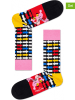 Happy Socks Skarpety (2 pary) "Pink Panther Jet Pink" w kolorze czarnym ze wzorem