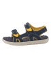 Timberland Sandale "Perkins Row 2-Strap" in Gelb/ Dunkelblau