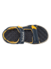 Timberland Sandale "Perkins Row 2-Strap" in Gelb/ Dunkelblau