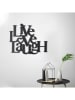ABERTO DESIGN Wanddecoratie "Live Love Laugh" - (B)49 x (H)40 cm