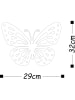 ABERTO DESIGN Wanddecoratie "Farfalla 2" - (B)29 x (H)32 cm
