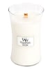 WoodWick Geurkaars "White Teak" - 609,5 g